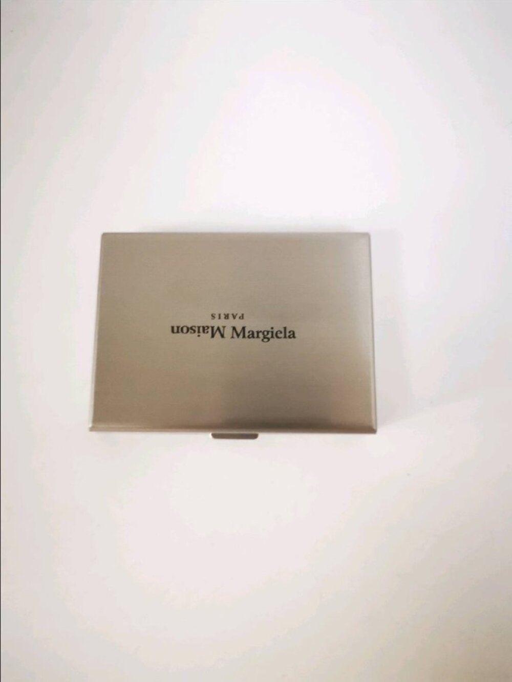 Maison Margiela Portable Stainless Steel Premium Cigarette Case for Men